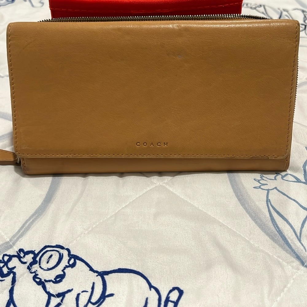 Coach Vintage Leather Wallet